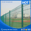 manufacture 3 bends wire mesh fence powered/pvc coated